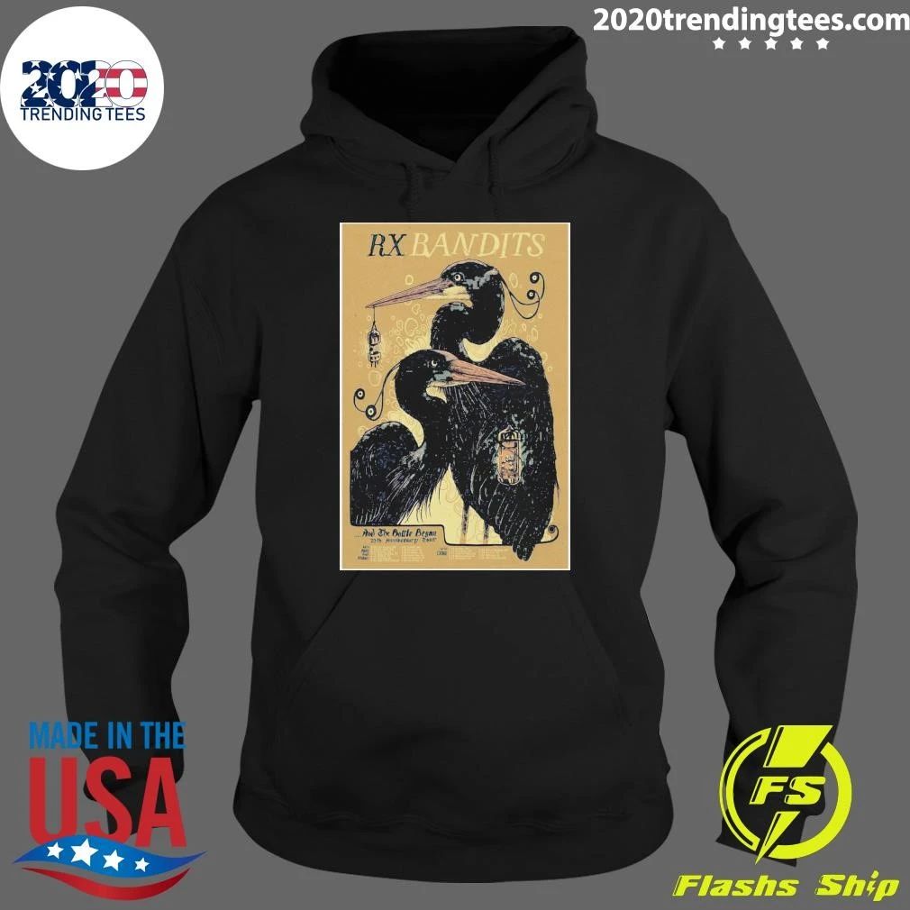 Rx Bandits Battle Begun 20th Anniversary Tour Shirt