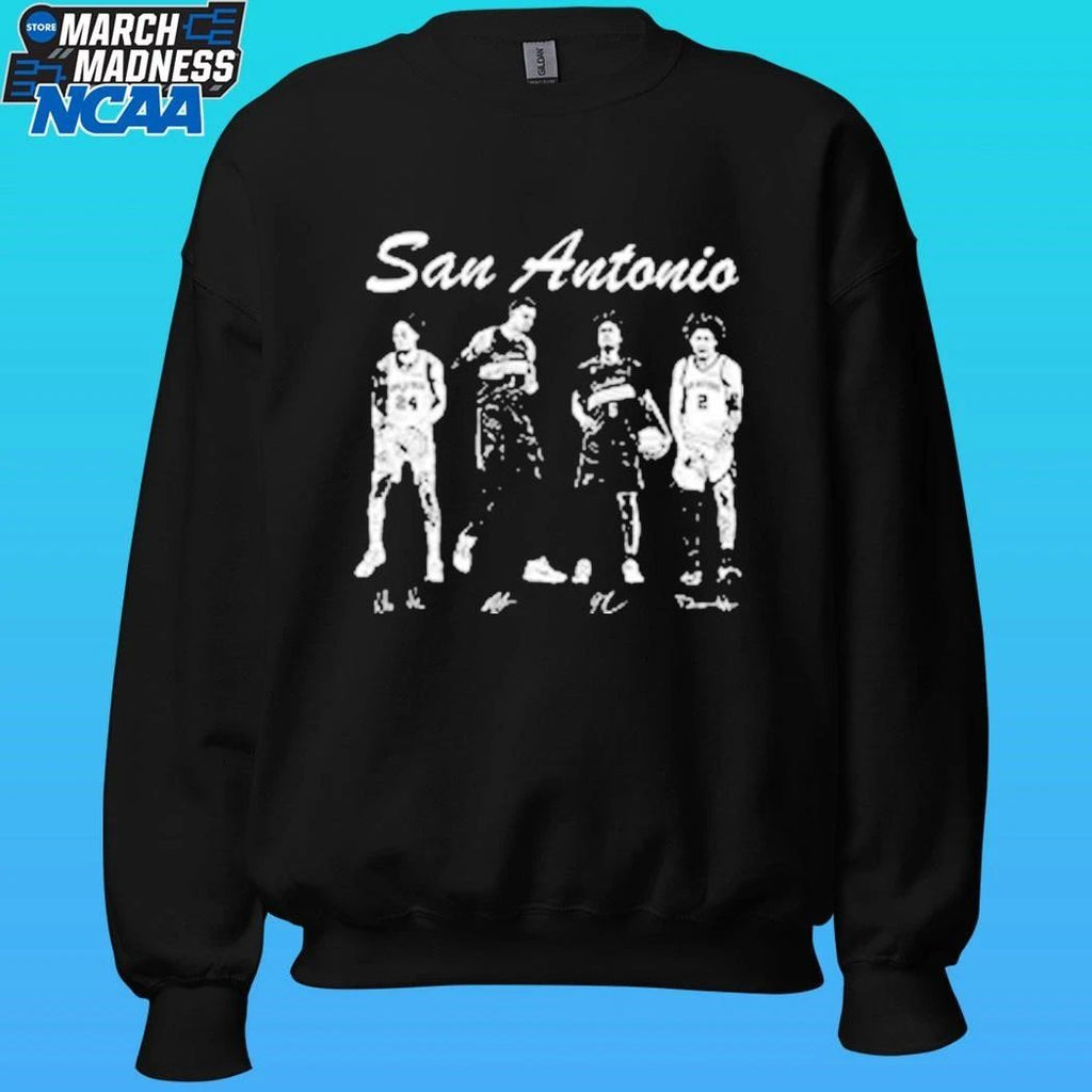 San Antonio Spurs Wembanyama Harper Castle Vassell Shirt