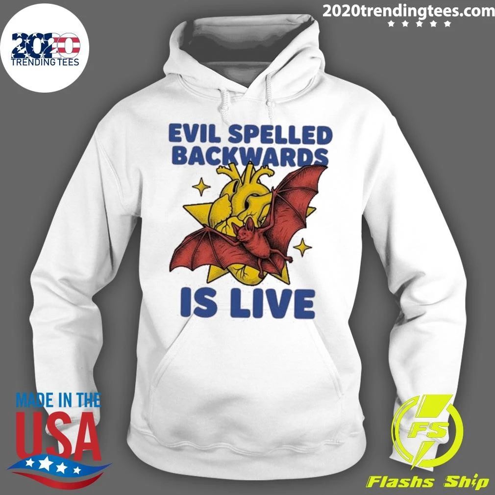 Vampire Dragon Dragon Evil Spelled Backwards is Live Shirt