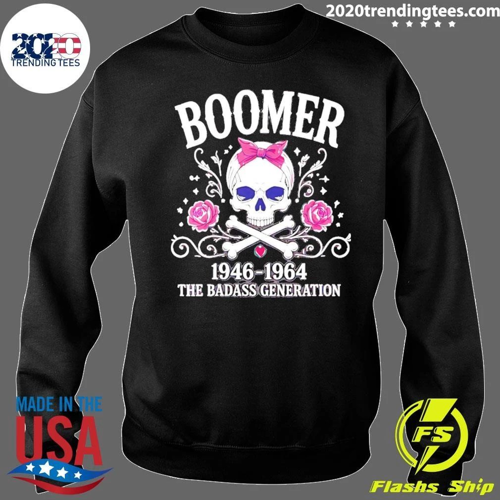 Boomer 1946-1964 The Badass Generation Vintage Shirt