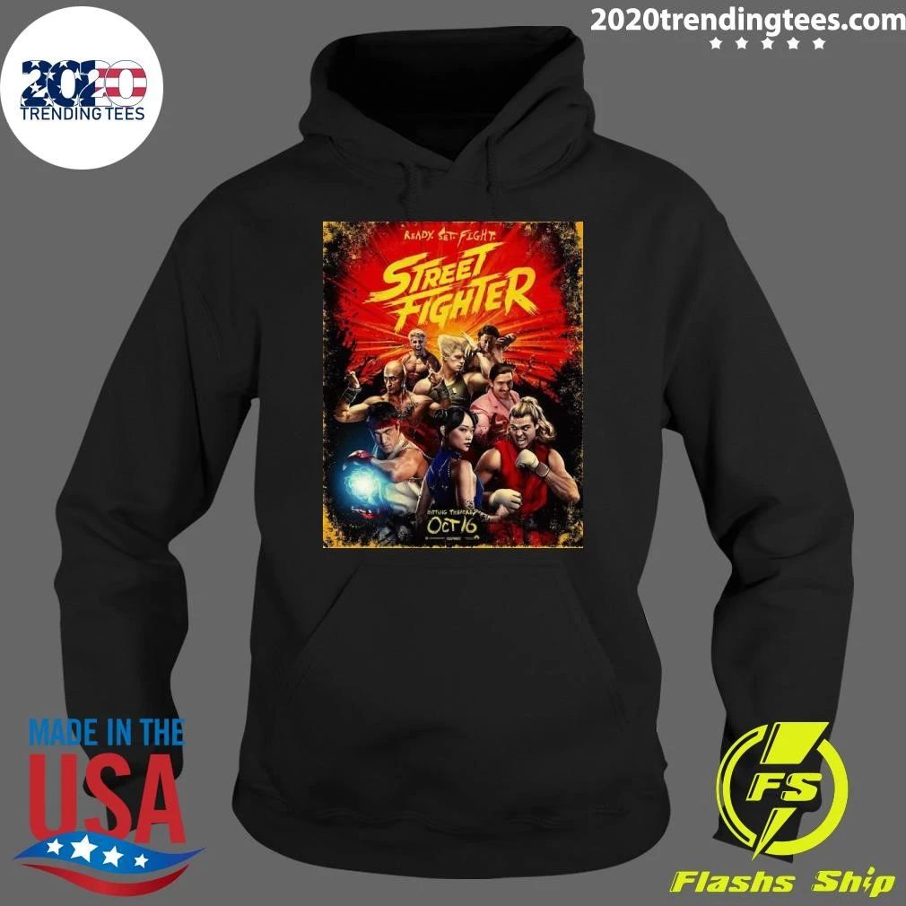 Street Fighter Character Ready Set Fight Hitting Theatres October 16, 2026 Posters Shirt