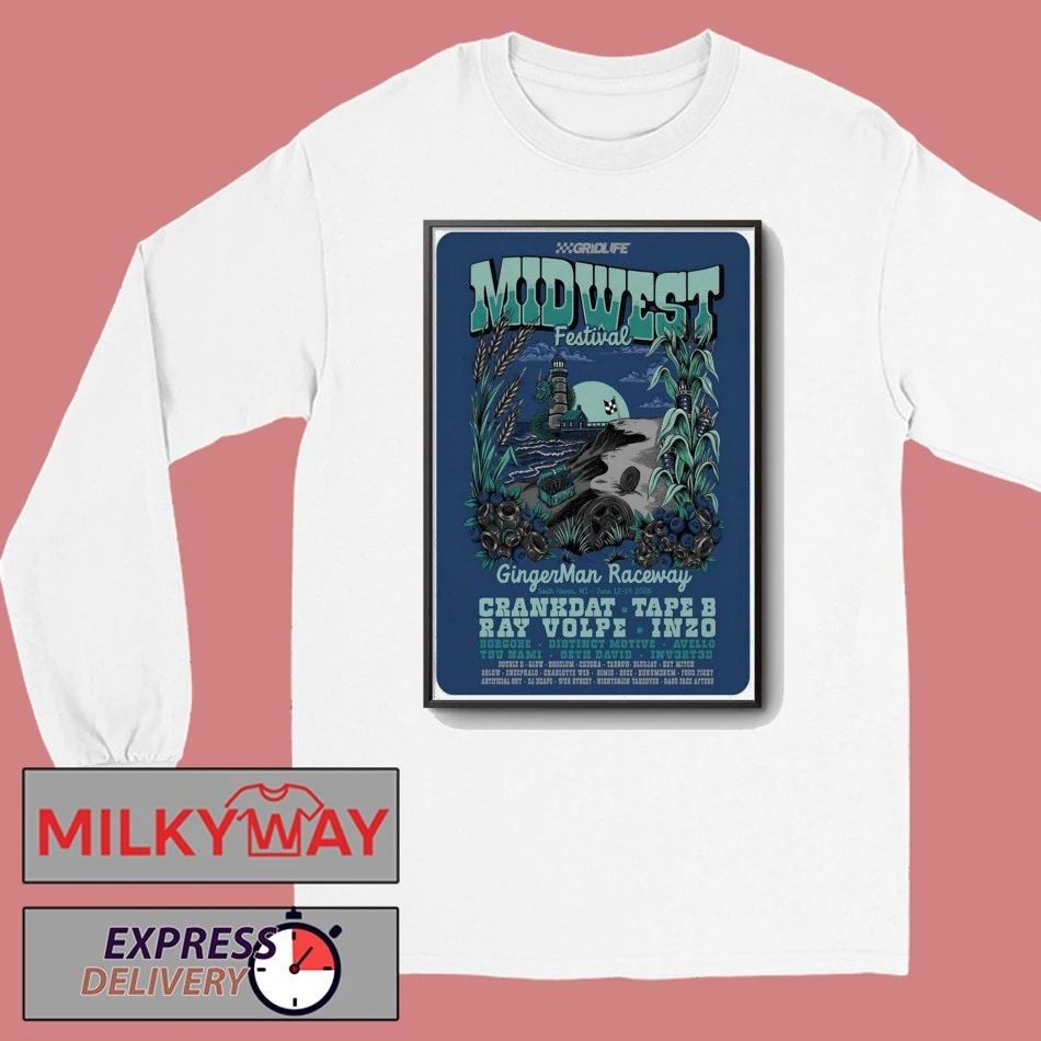Midwedt Festival In South Haven MI On June 12-14 2026 Tour Poste shirt