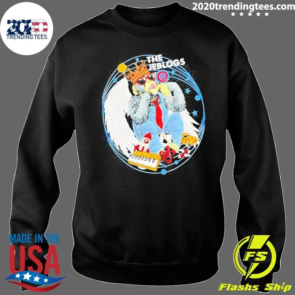 The Jeblogs Monkey With Crown And Wings Shirt