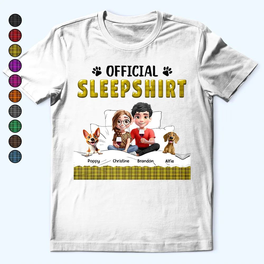 Official Sleepshirt 3D Effect - Personalized T Shirt