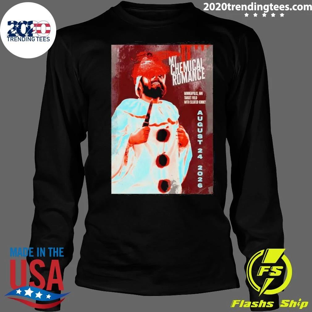 My Chemical Romance Black Parade Tour In Minneapolis MN On August 24 2026 Shirt