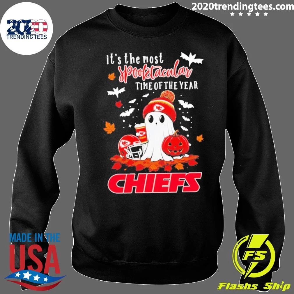 Ghost Halloween 2026 Kansas City Chiefs It’s The Most Spooktacular Time Of The Year Shirt