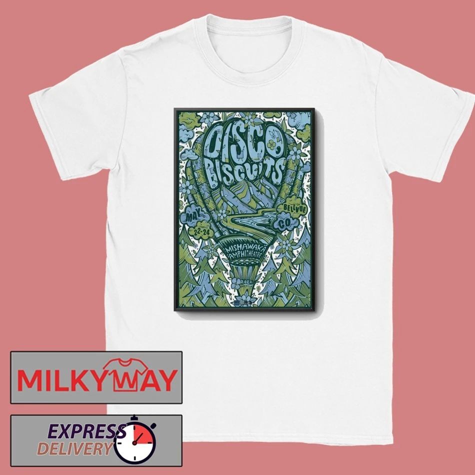 The Disco Biscuits In Bellvue CO On May 22-24 2026 Tour Poster shirt