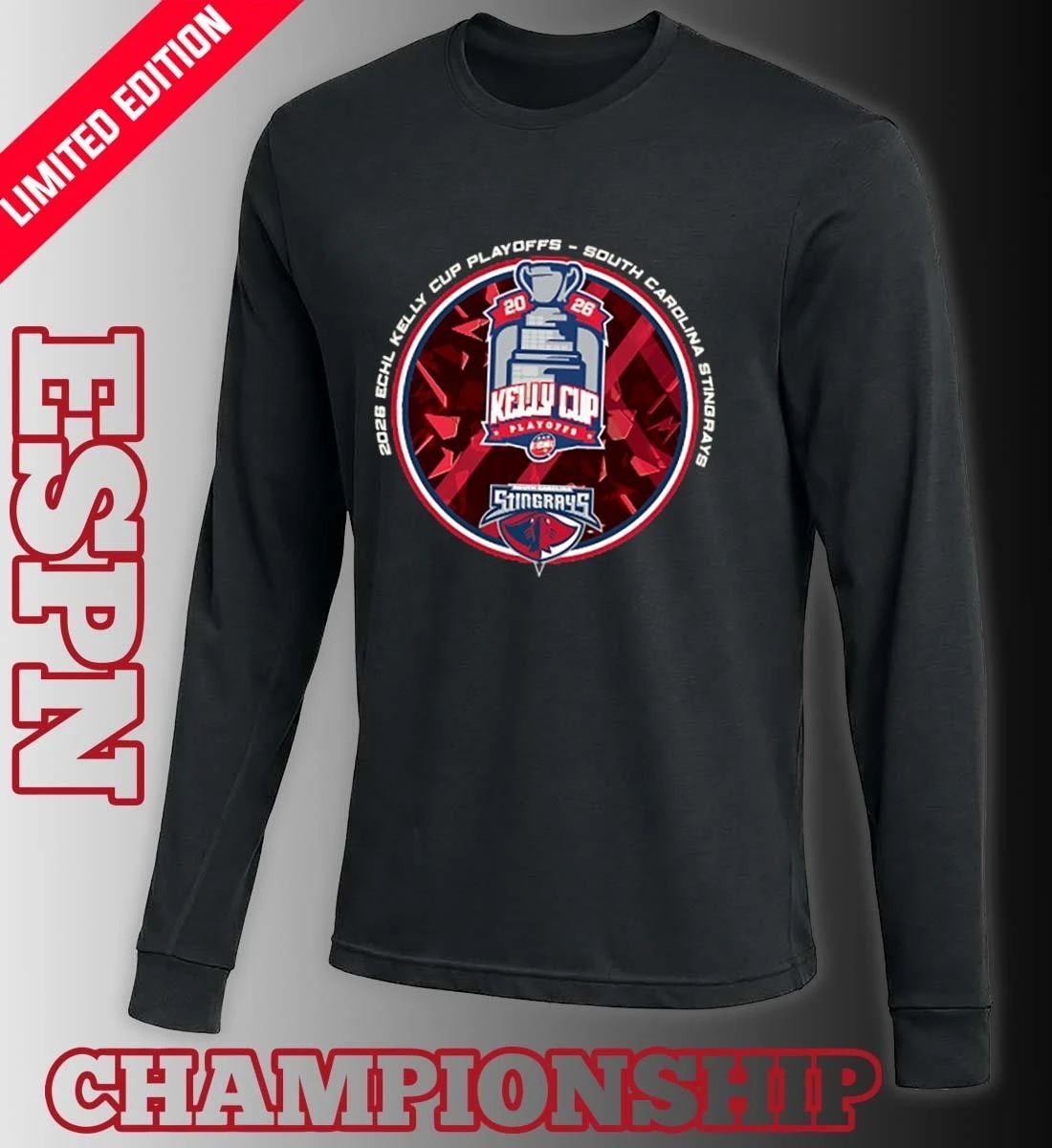 SC Stingrays 2026 ECHL kelly cup playoffs shirt