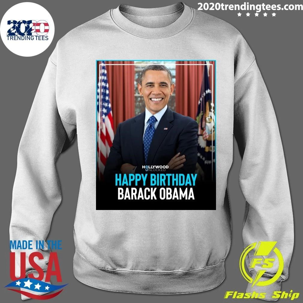 Happy Birthday Barack Obama Shirt