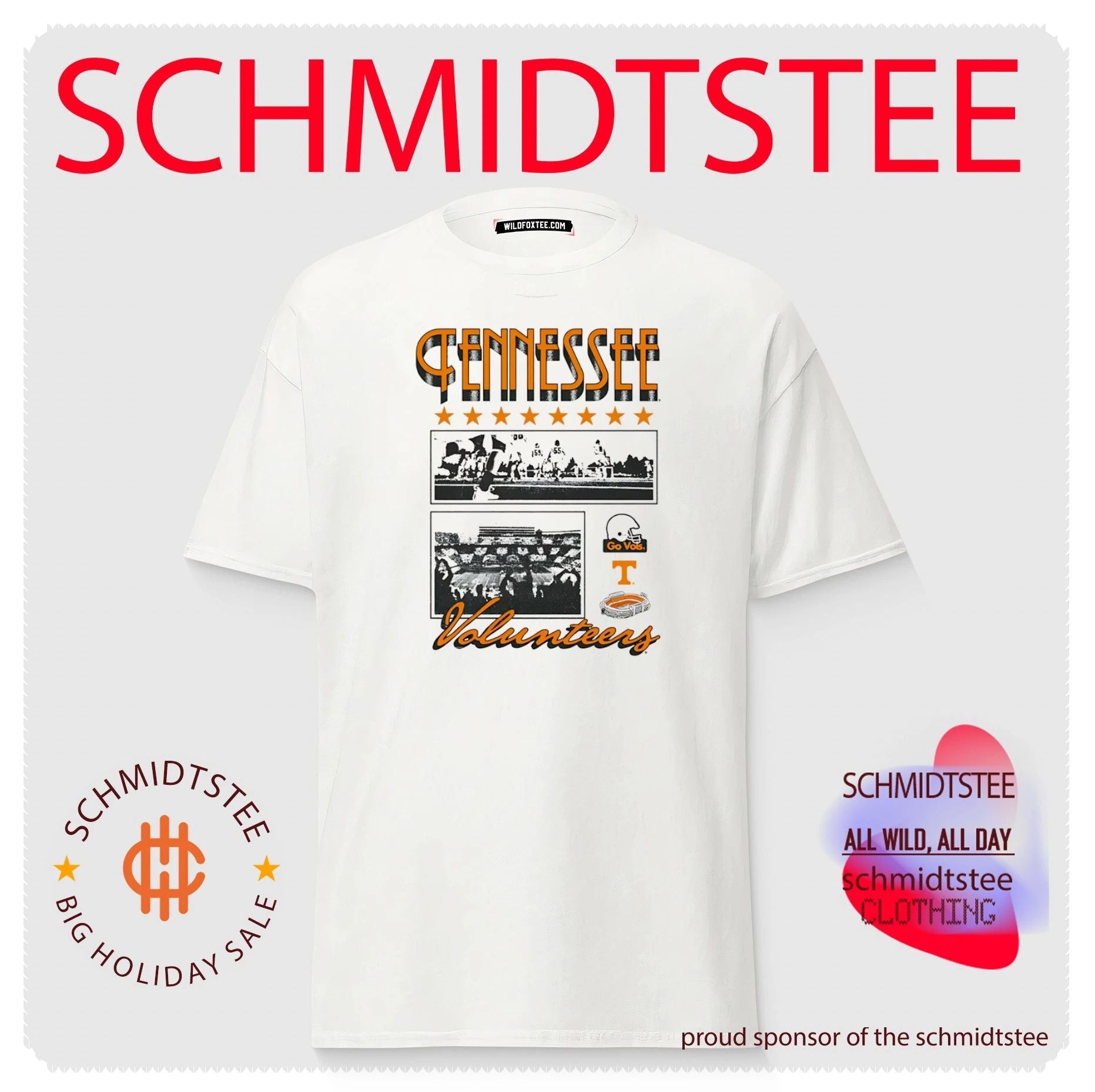 Tennessee Volunteers Stadium City Scape shirt