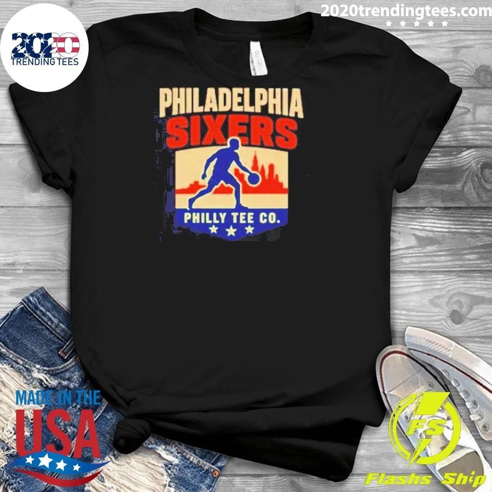 Philadelphia Sixers Vintage Dribble Shirt