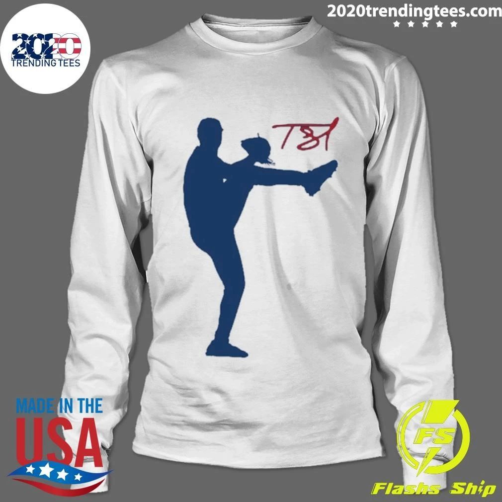 Tarik Skubal Los Angeles Dodgers Silhouette Signature Shirt