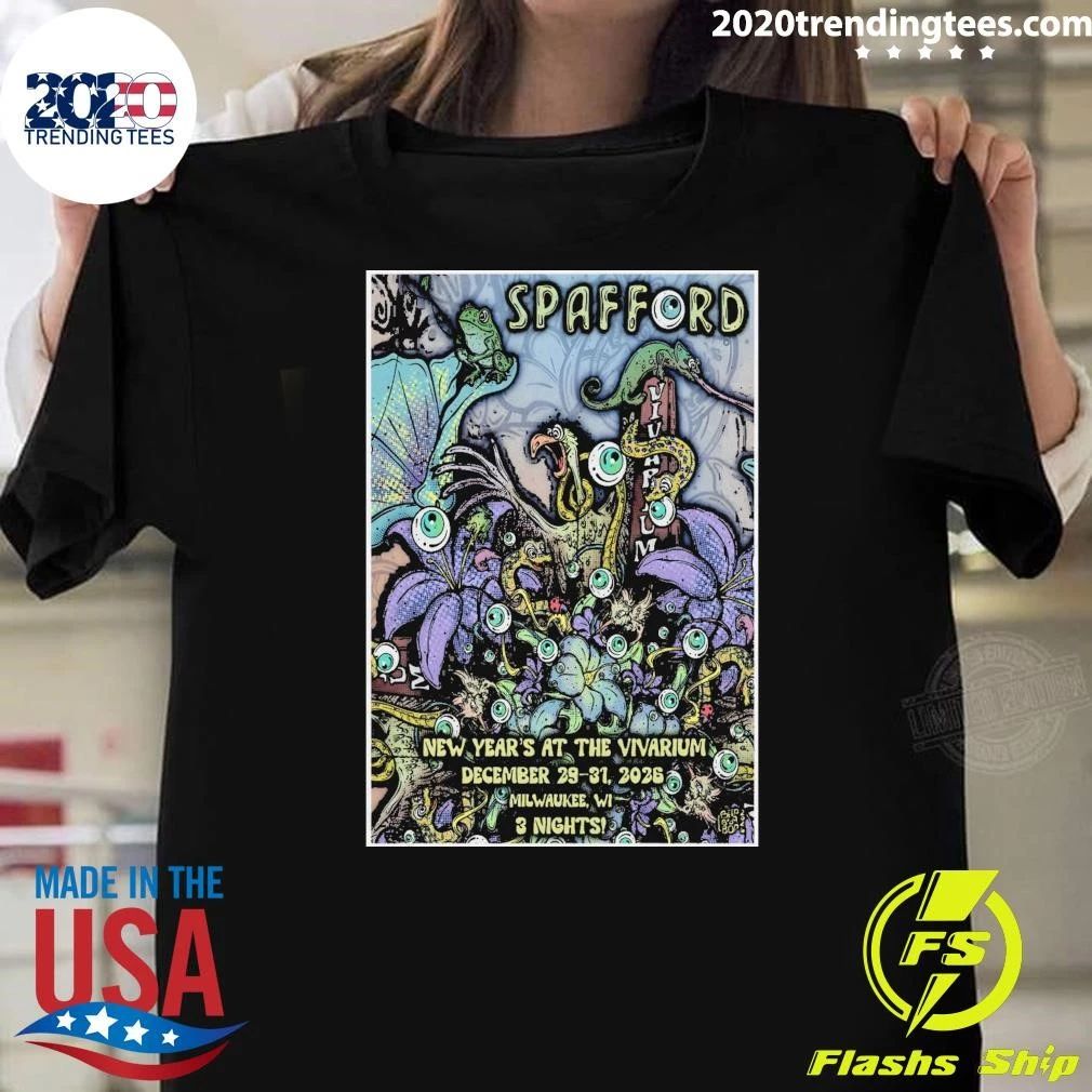 Spafford In Milwaukee WI On Dec 29-31 2026 Shirt