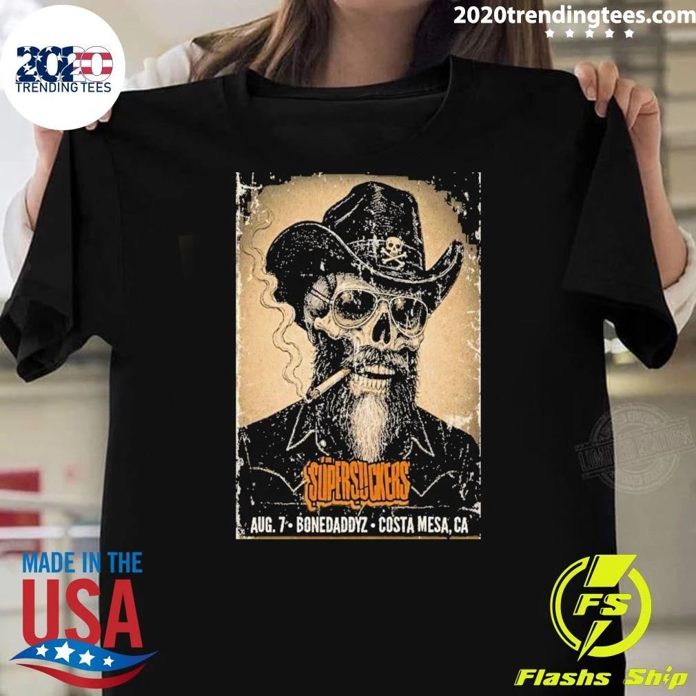 Supersuckers In Costa Mesa CA On Aug 7 2026 Tour Poster Shirt