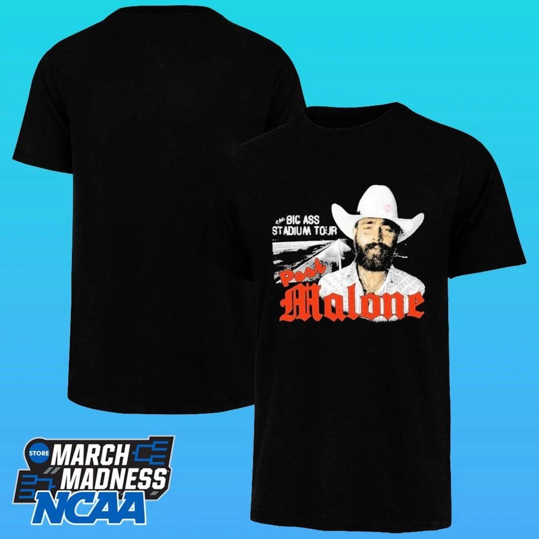 Post Malone Big Ass Stadium Tour Photo Shirt