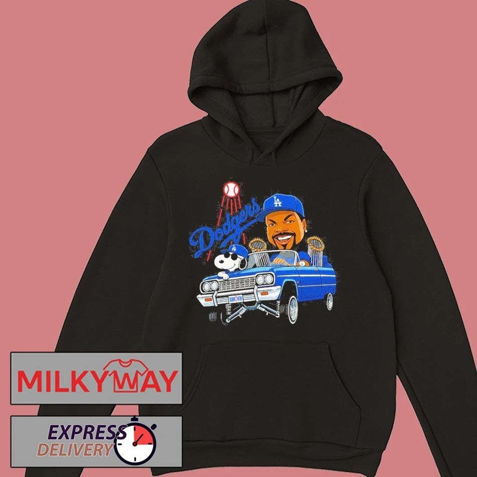 Los Angeles Dodger Snoopy Ice Cube Shirt