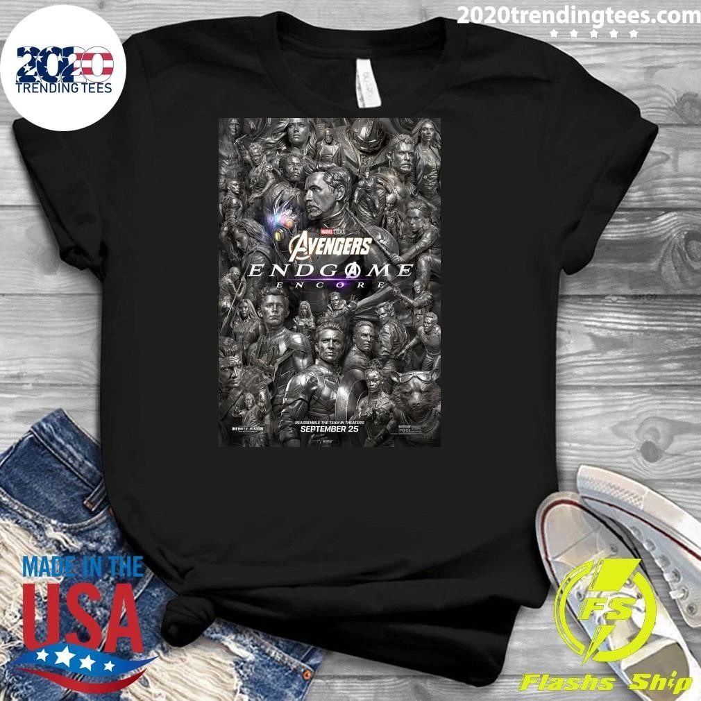 Avengers Endgame Encore returns to theaters September 25, 2026 Shirt