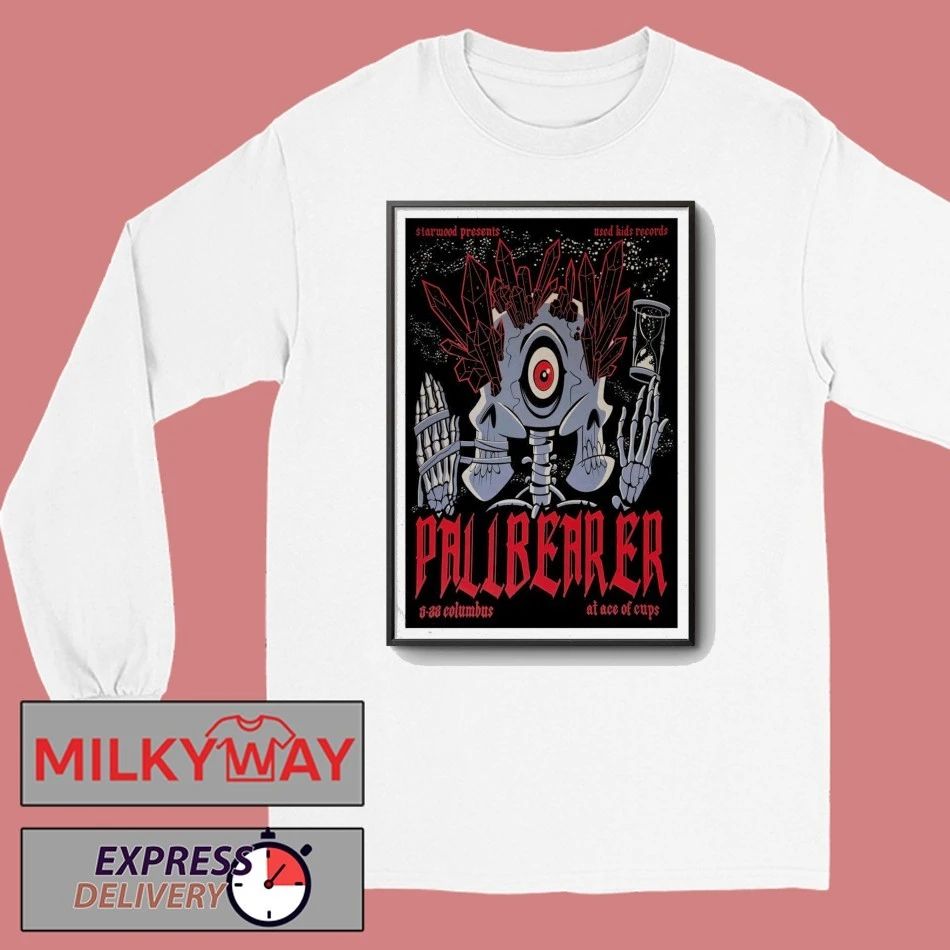 Pallbearer Columbus Ace of Cups, 28 May 2026 Tour Poster shirt