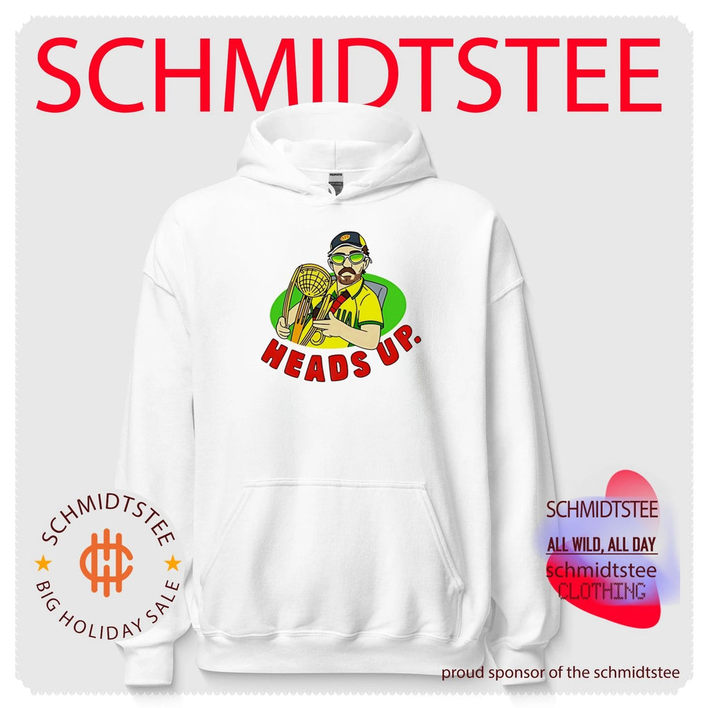Heads Up cricketer holding trophy graphic shirt