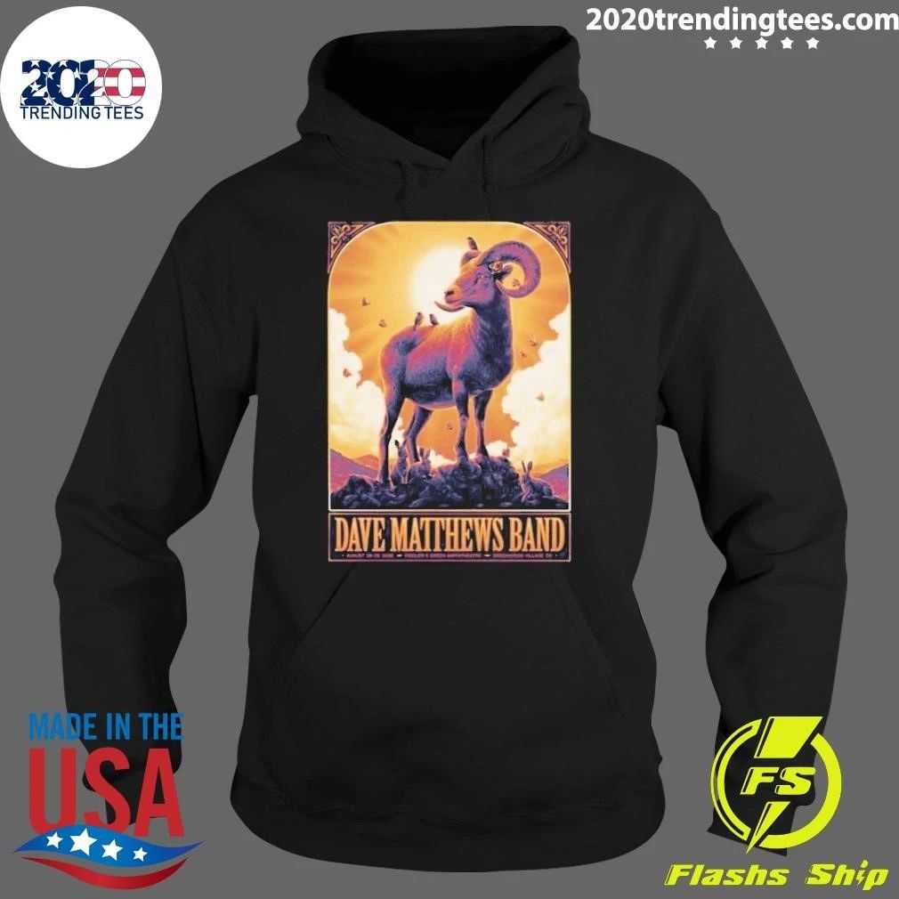 Dave Matthews Band Greenwood Village CO At Fiddler’s Green Amphitheater In Greenwood Village CO On August 28 29 2026 Shirt