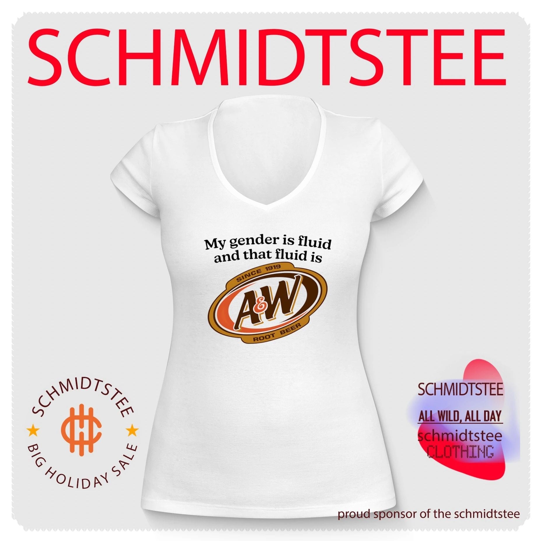 My Gender Is Fluid and That Fluid Is A&W Root Beer shirt