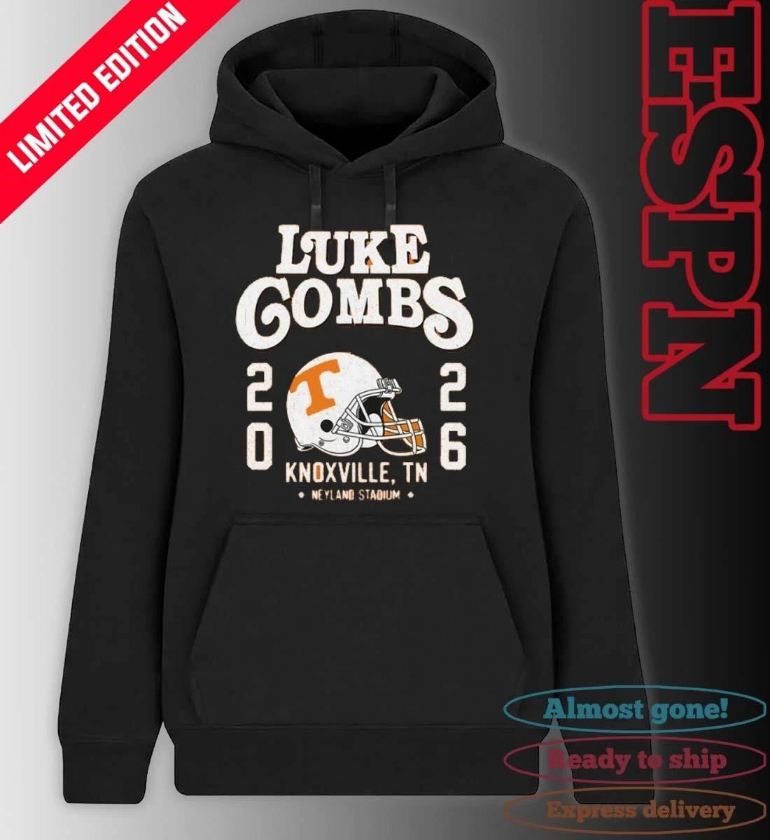 Luke Combs X Tennessee Volunteers My Kinda Saturday Night Tour 2026 Knoxville TN Shirt