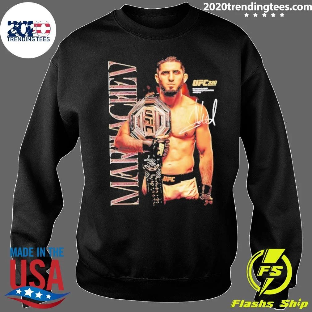 Islam Makhachev Ufc 330 Welterweight Champion Signature Shirt