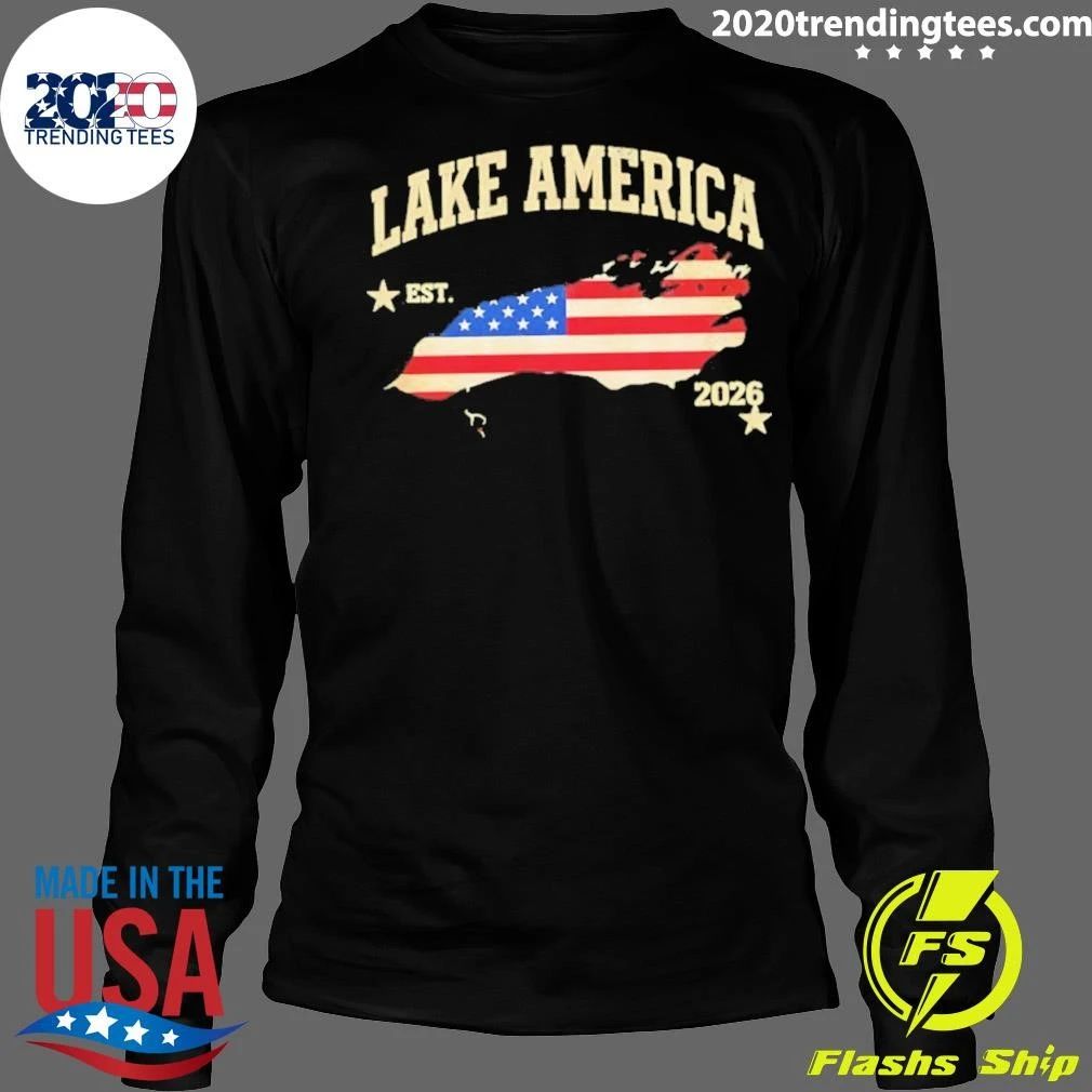 Lake America Est. 2026 Map Shirt