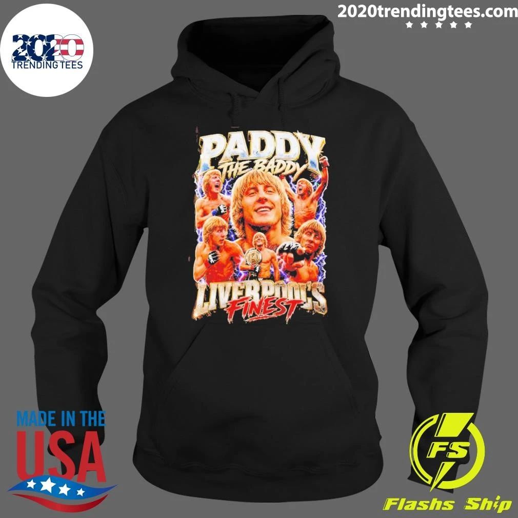 Paddy The Baddy Pimblett Liverpool’s Finest Mma Graphic Shirt