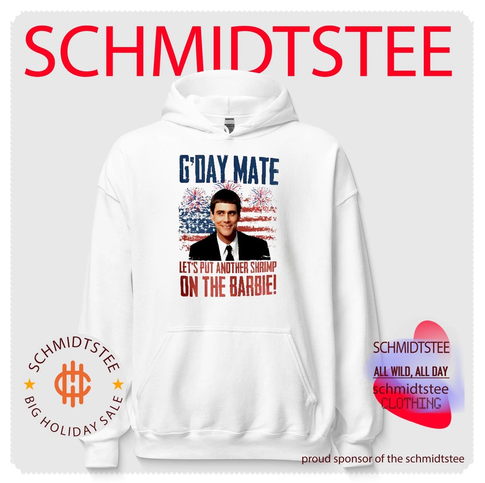 G’Day Mate Let’s Put Another Shrimp On The Barbie 4th Of July shirt