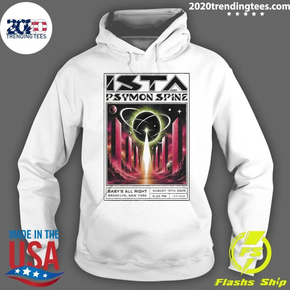 ISTA In Brooklyn NY On August 12 2026 Tour Shirt