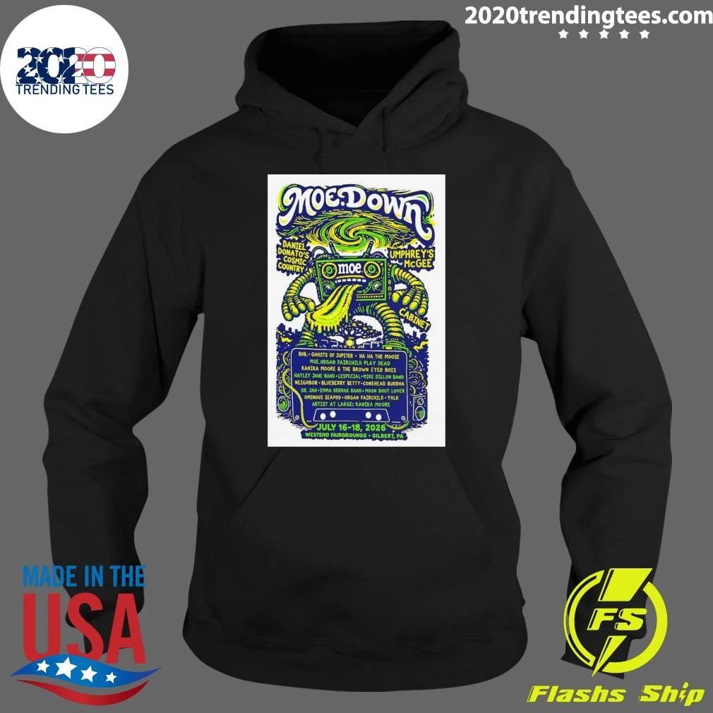 Moe. Pelham Tn 2026 Shirt