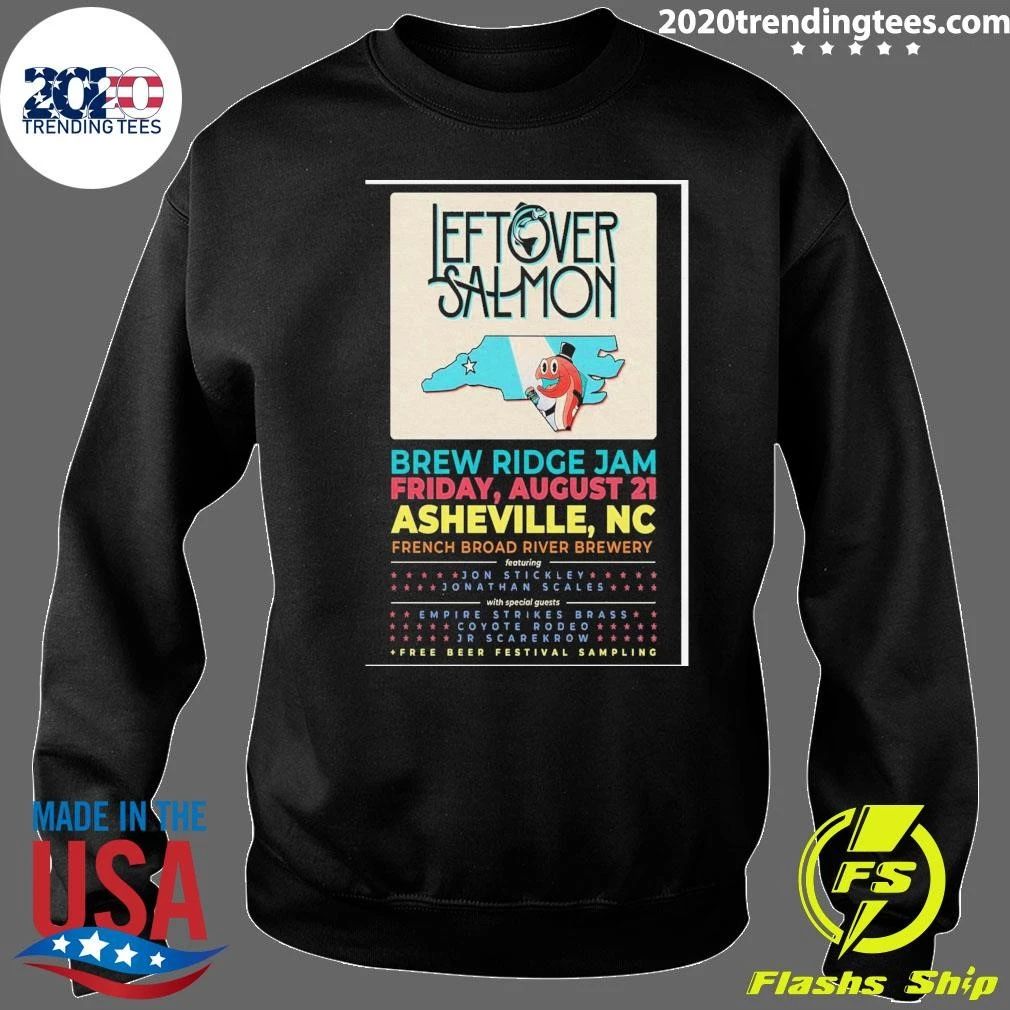 Leftover Salmon French Broad River Brewery Aug 21 2026 Shirt