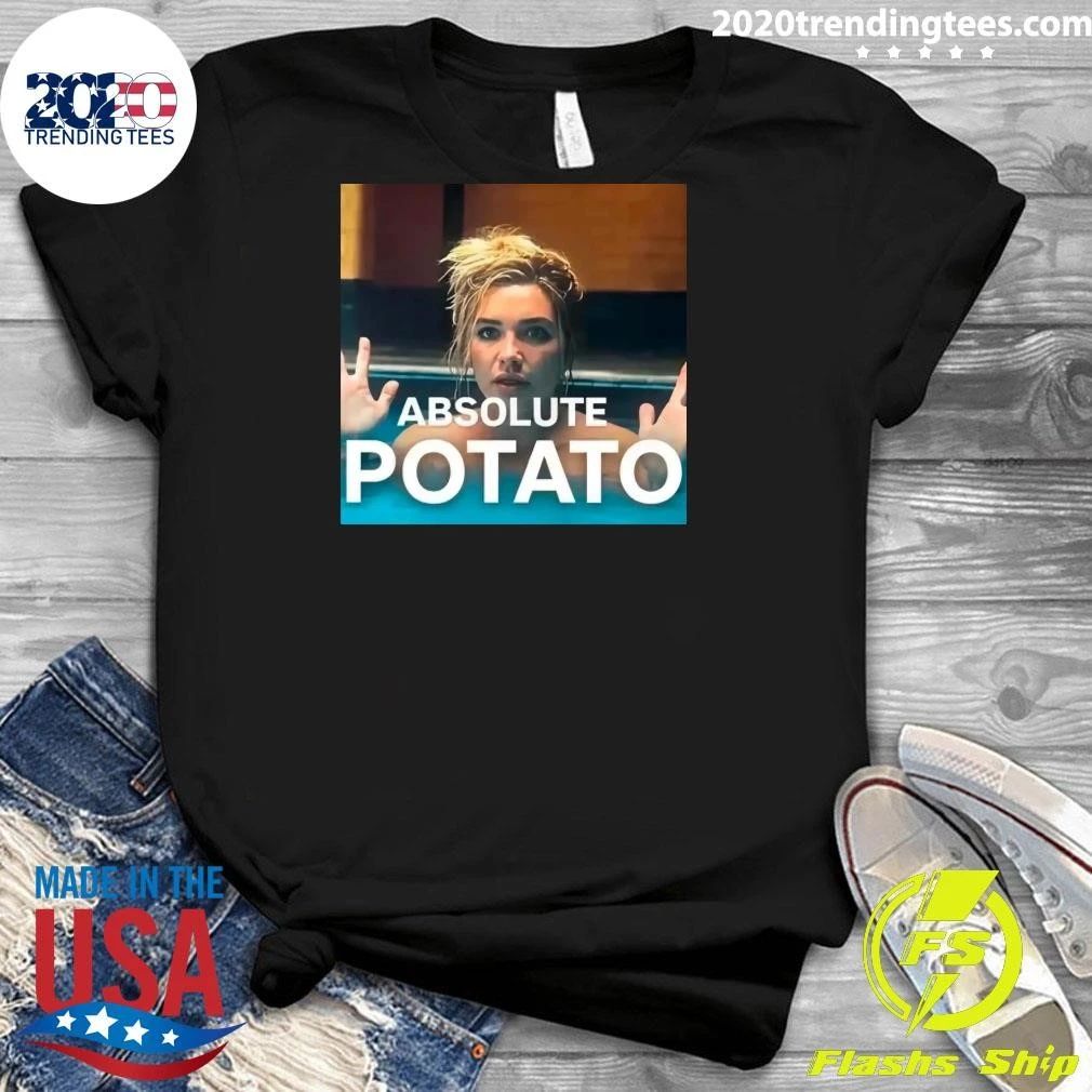 Florence Pugh Absolute Potato Tee Shirt