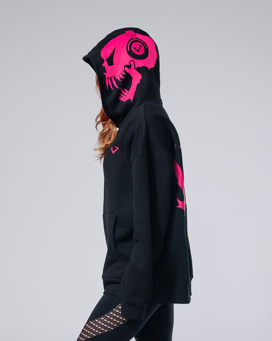 Royalty Skull Hoodie Black