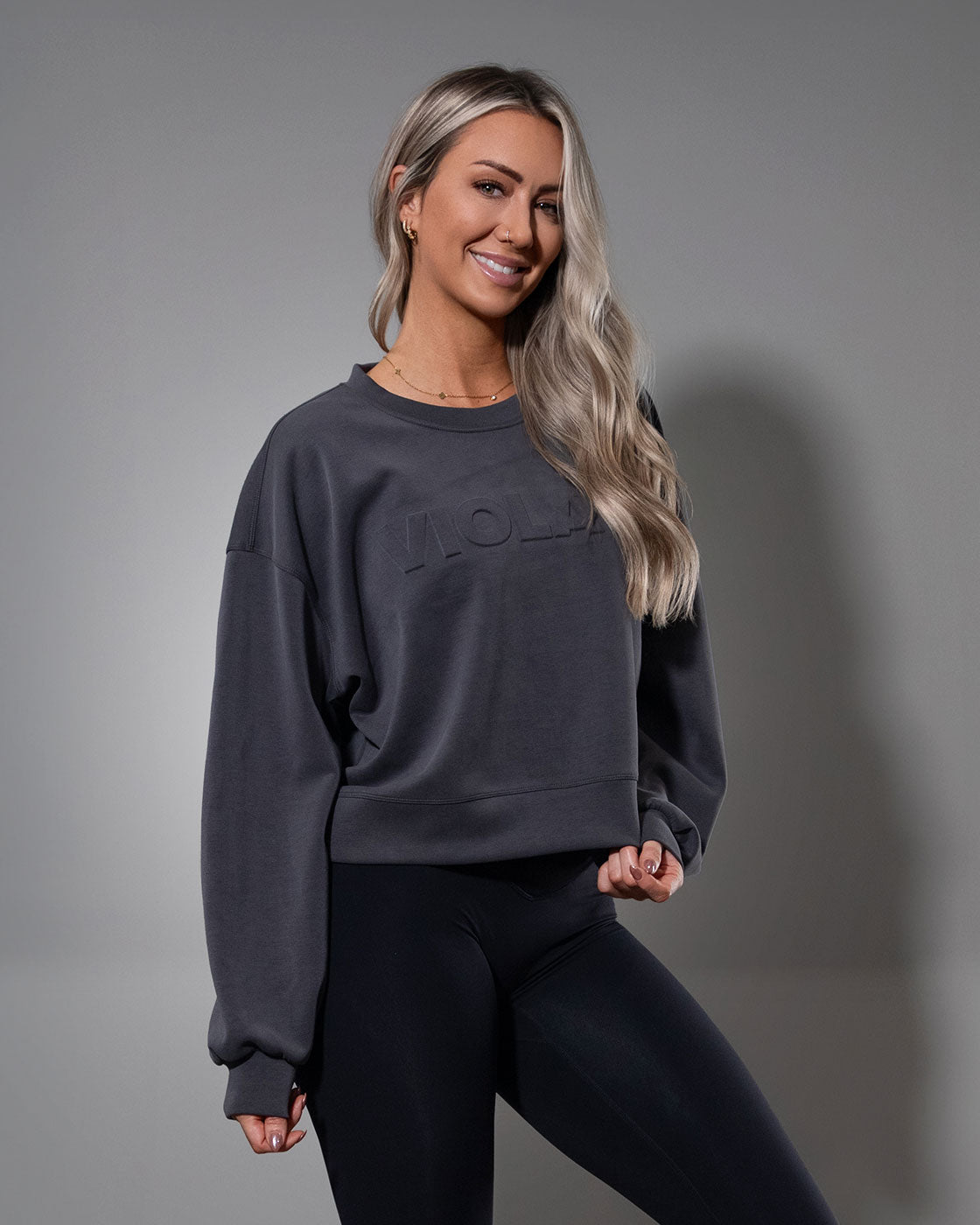 The Sovereign Cropped Crewneck