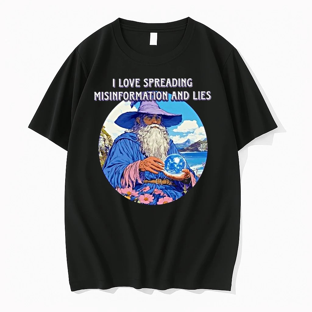 Wizard I Love Spreading Misinformation And Lies 0 Tshirts Sweater