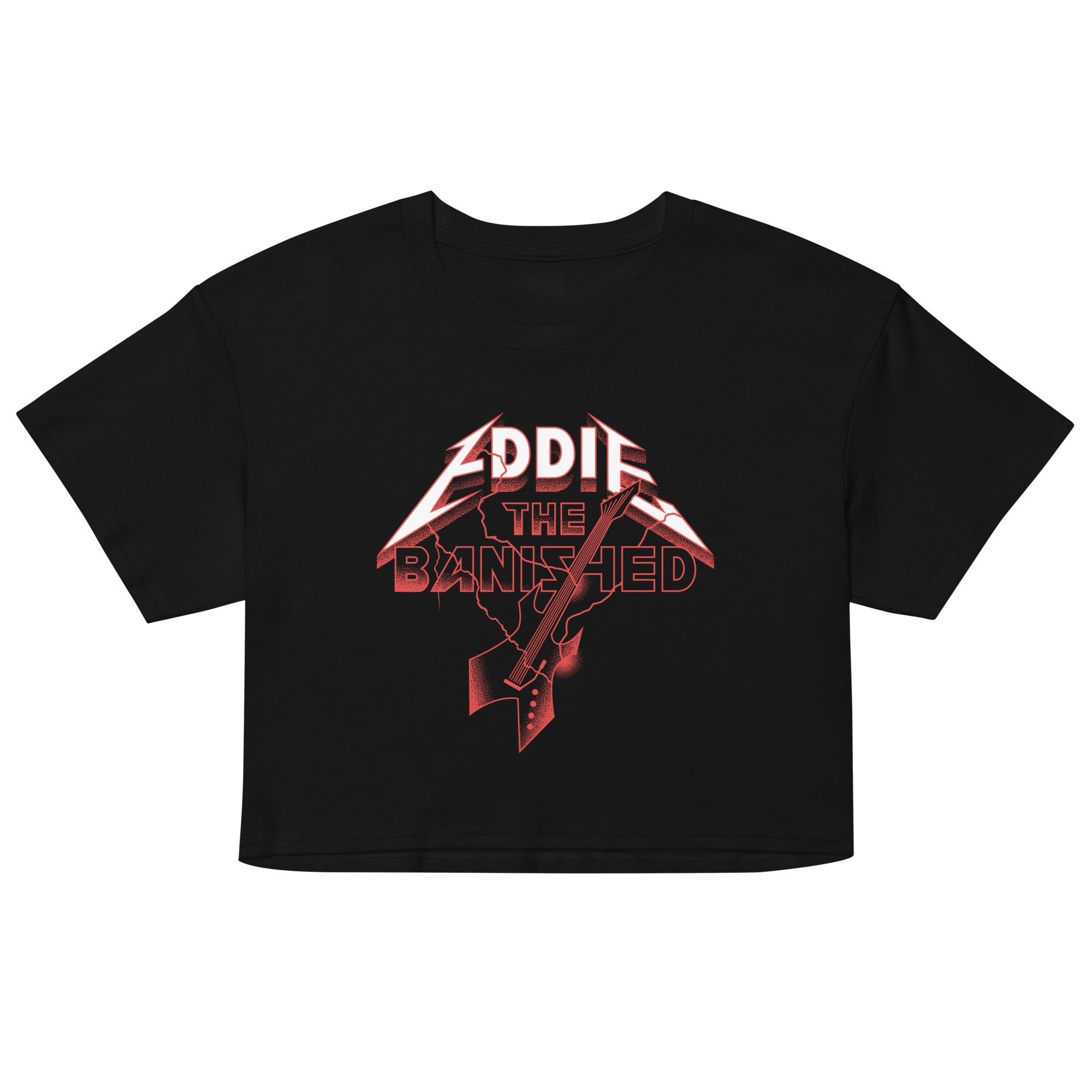 Eddie The Banished Women's Crop Tee