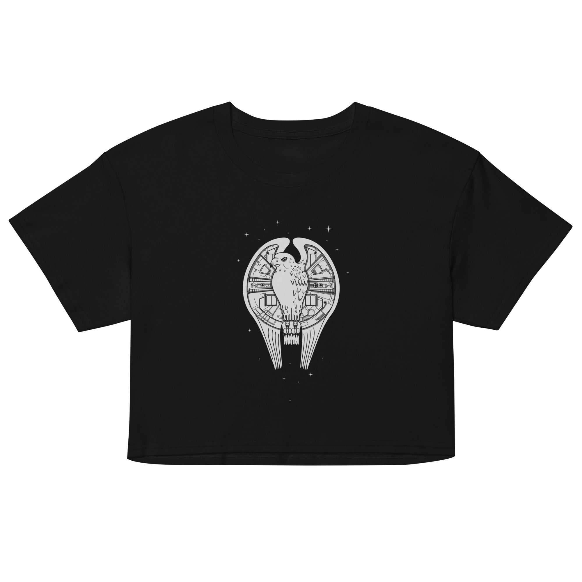 Fastest Falcon In The Universe Women's Crop Tee