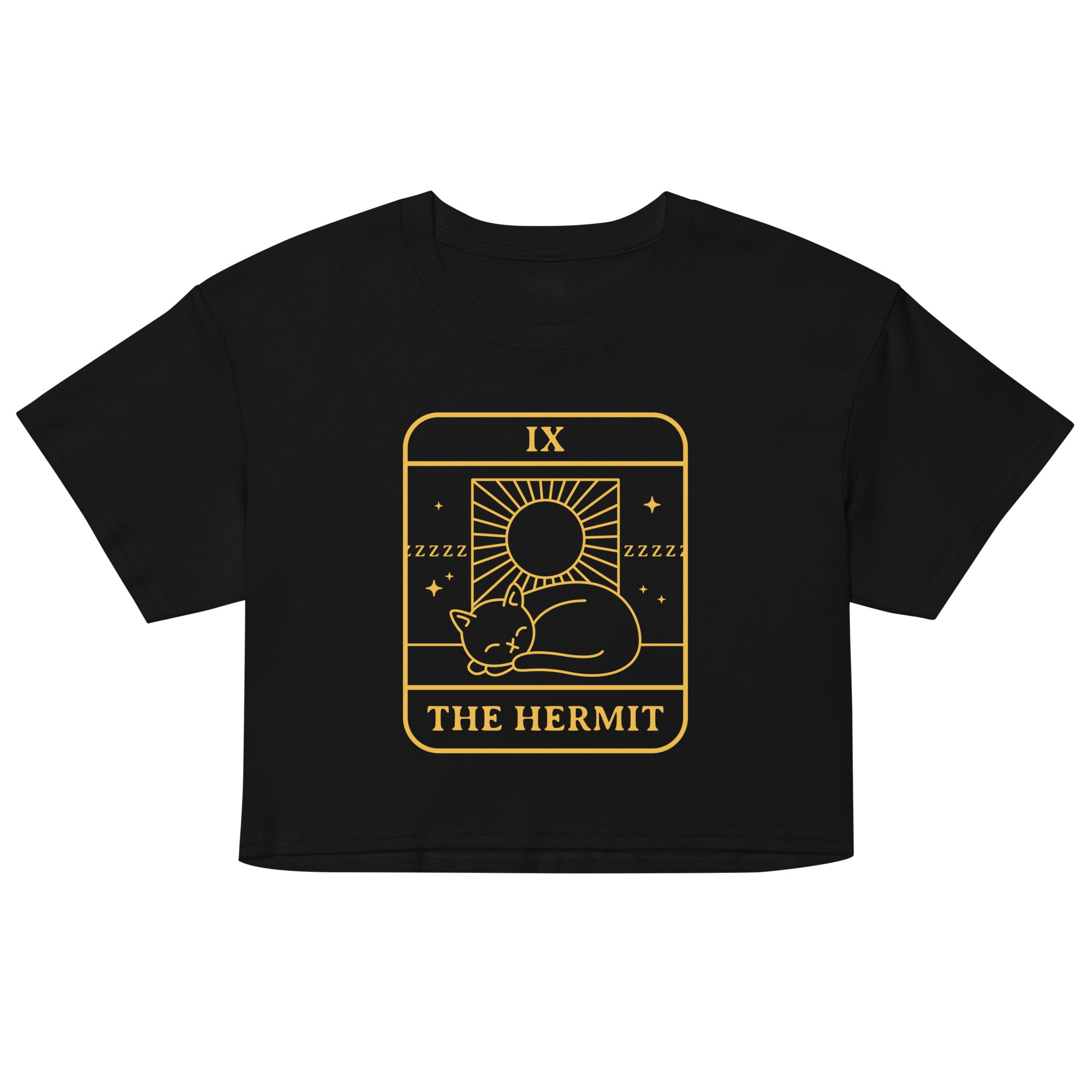 The Hermit Women's Crop Tee