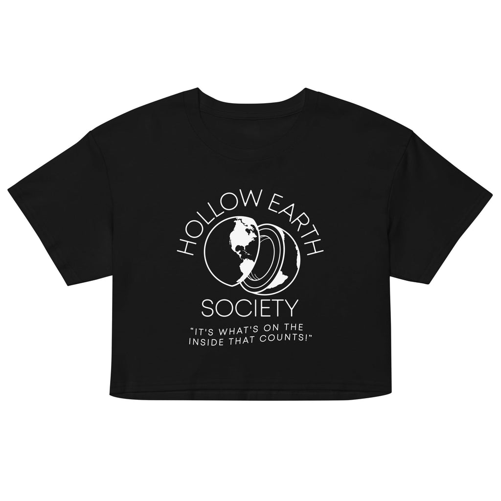 Hollow Earth Society Women's Crop Tee