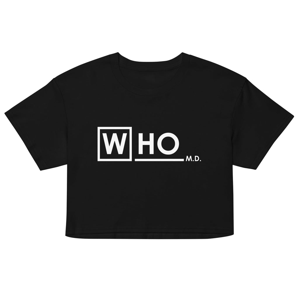 Who MD Women's Crop Tee