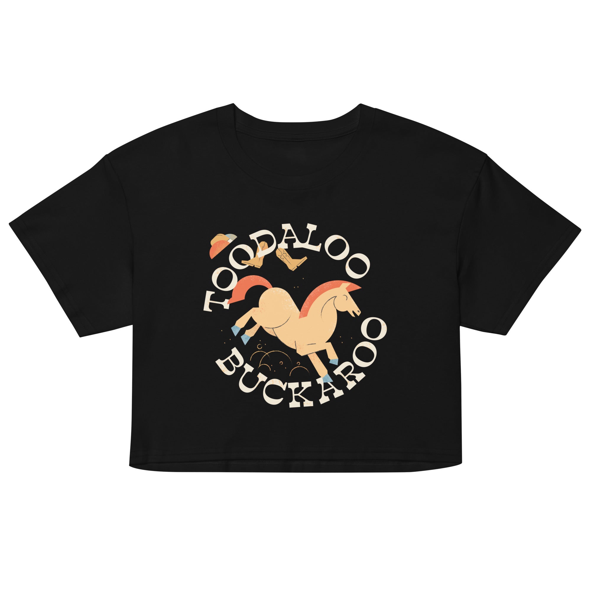 Toodaloo Buckaroo Women's Crop Tee