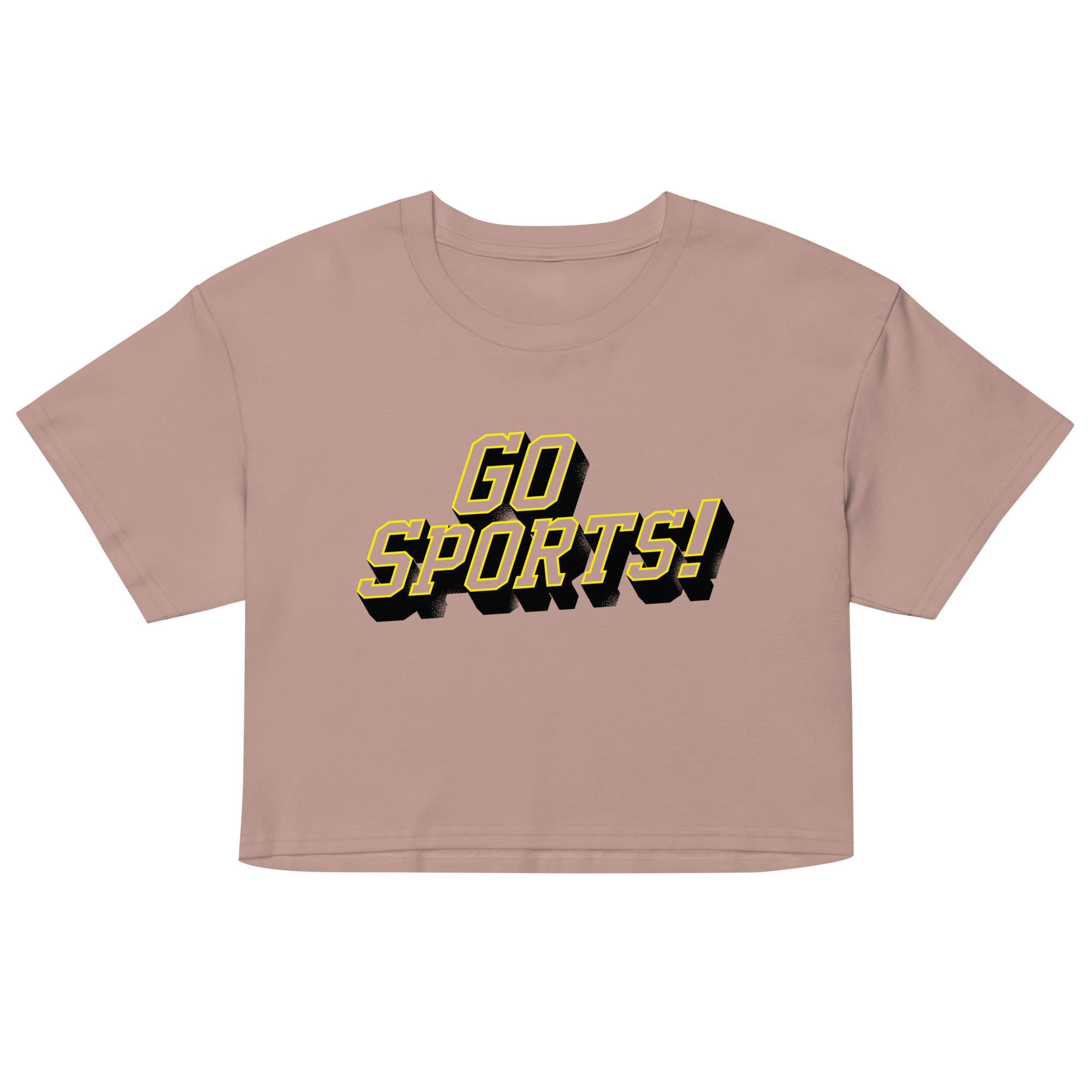 Go Sports! Women's Crop Tee