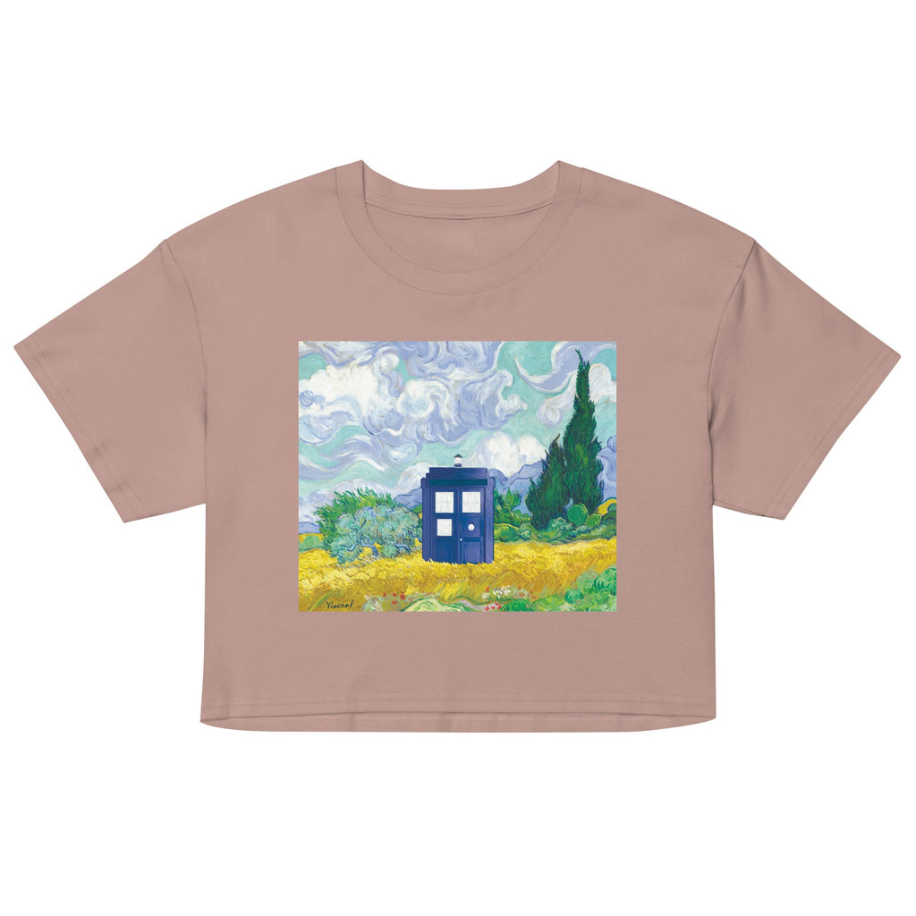 Visiting Van Gogh Women's Crop Tee