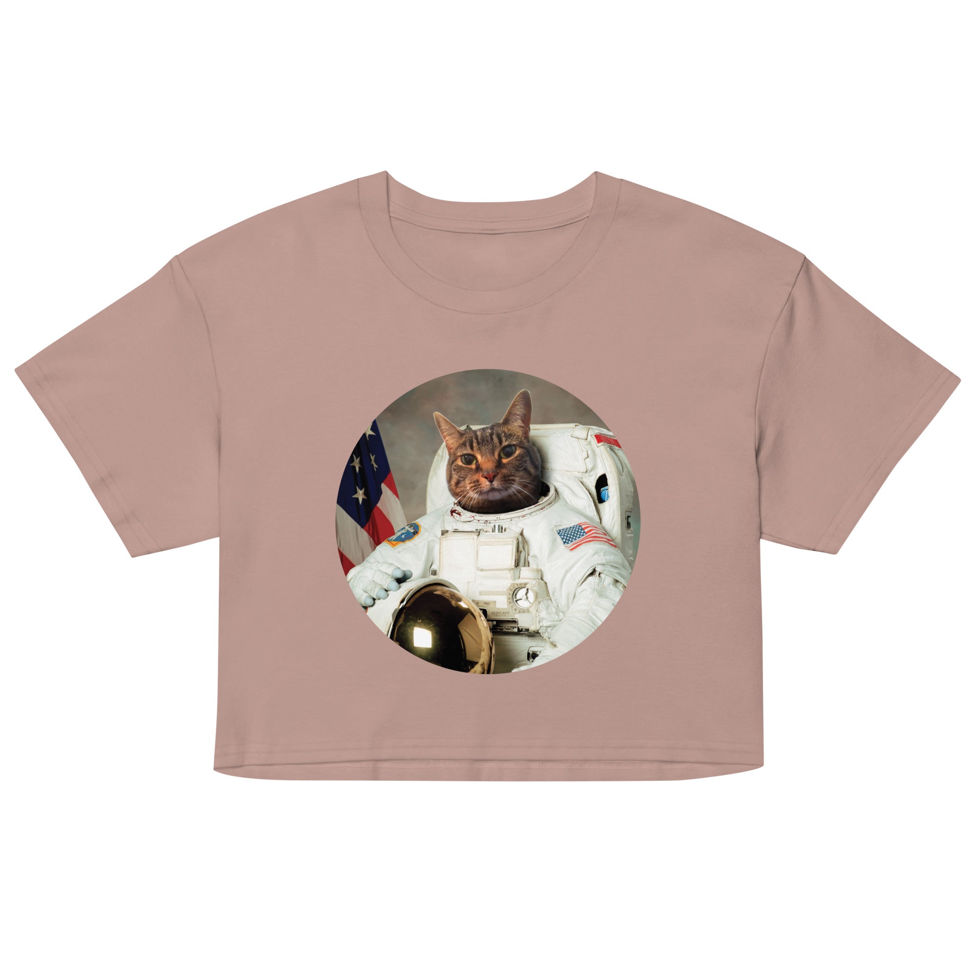 Astrocat Women's Crop Tee