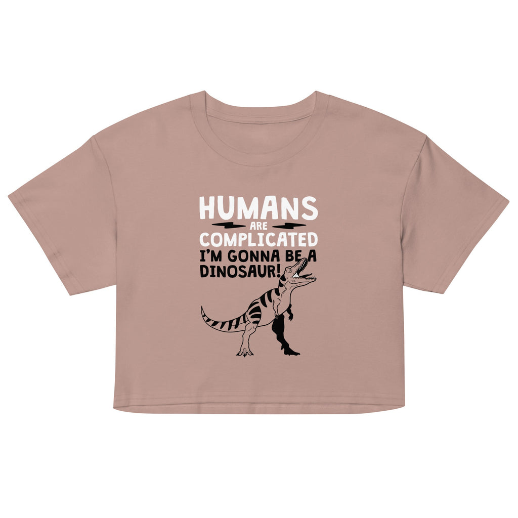 Humans Are Complicated Women's Crop Tee