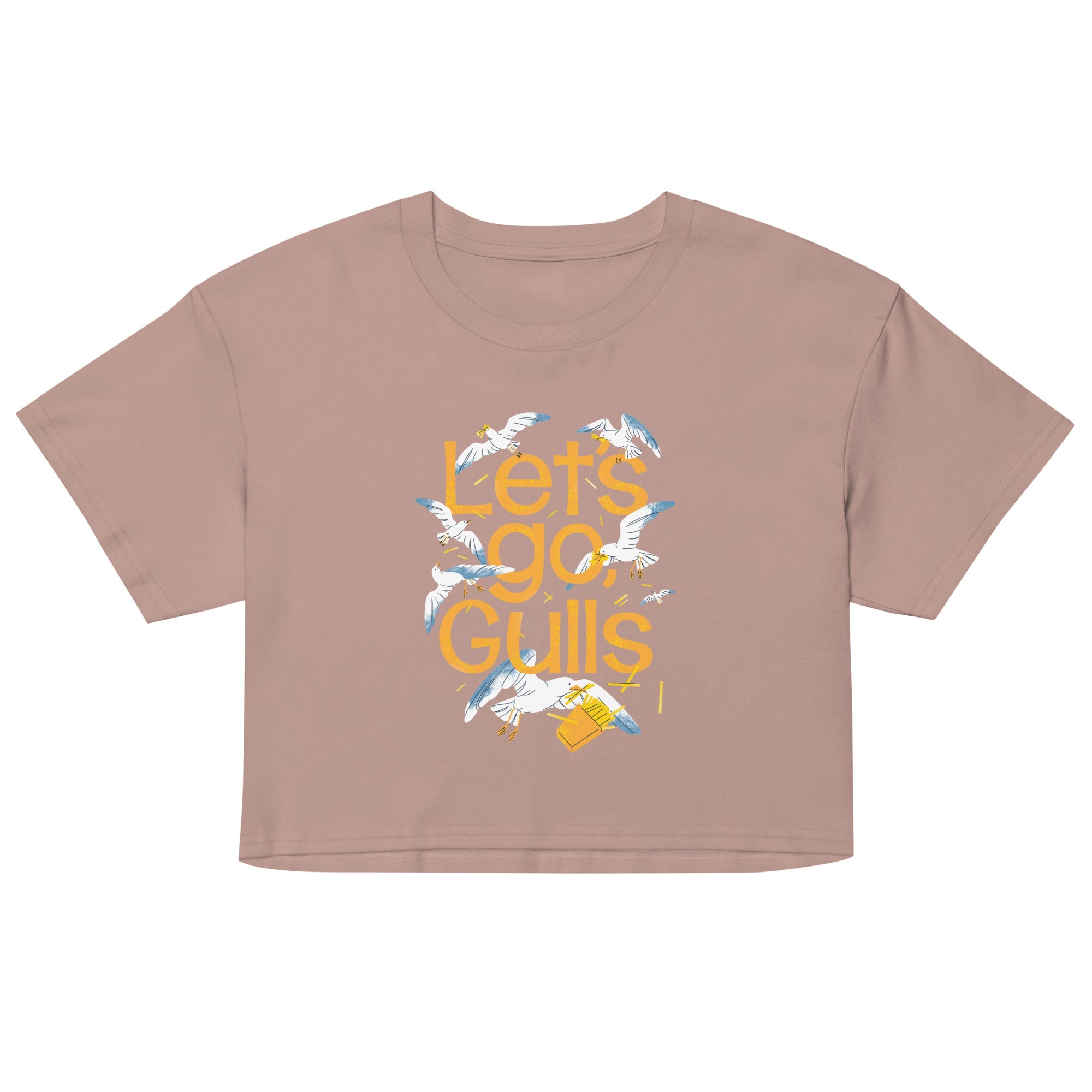 Let's Go, Gulls Women's Crop Tee