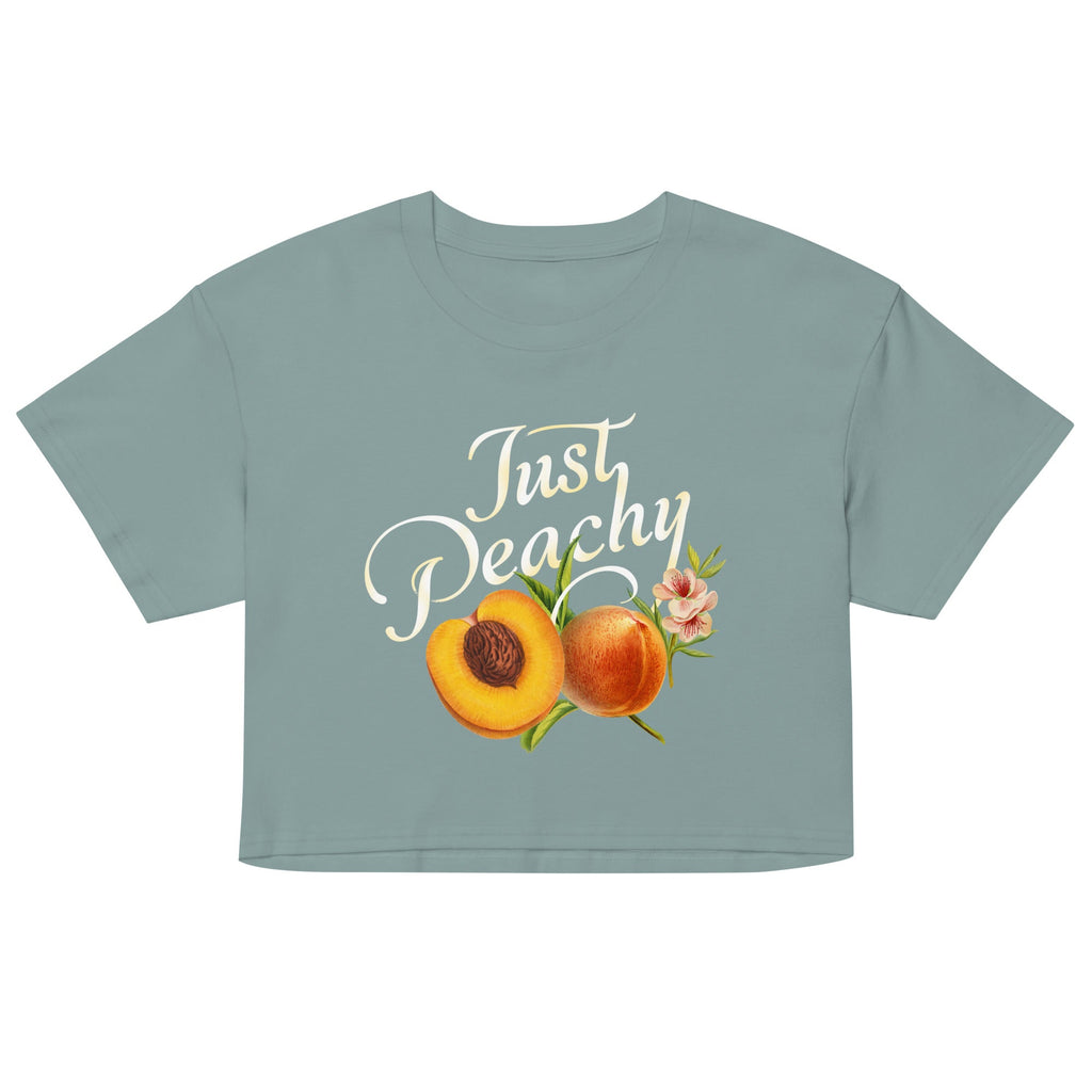 Just Peachy Women's Crop Tee