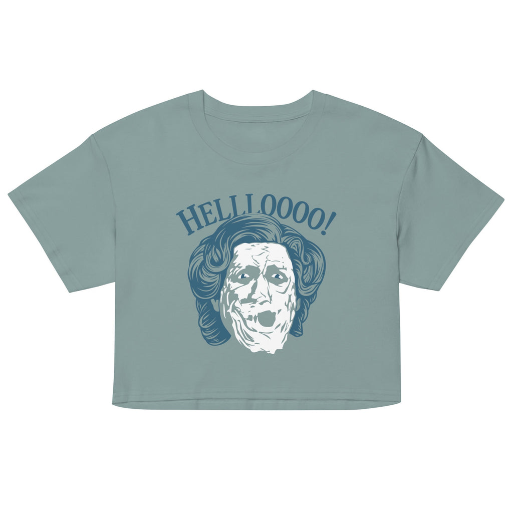 Hellloooo! Women's Crop Tee